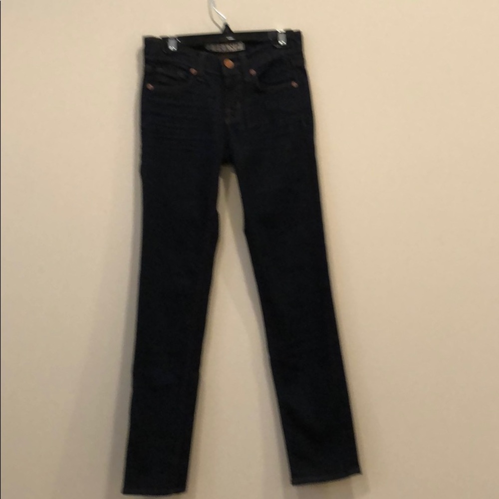 NWT, Girl’s size 8, J Brand skinny blue jeans.